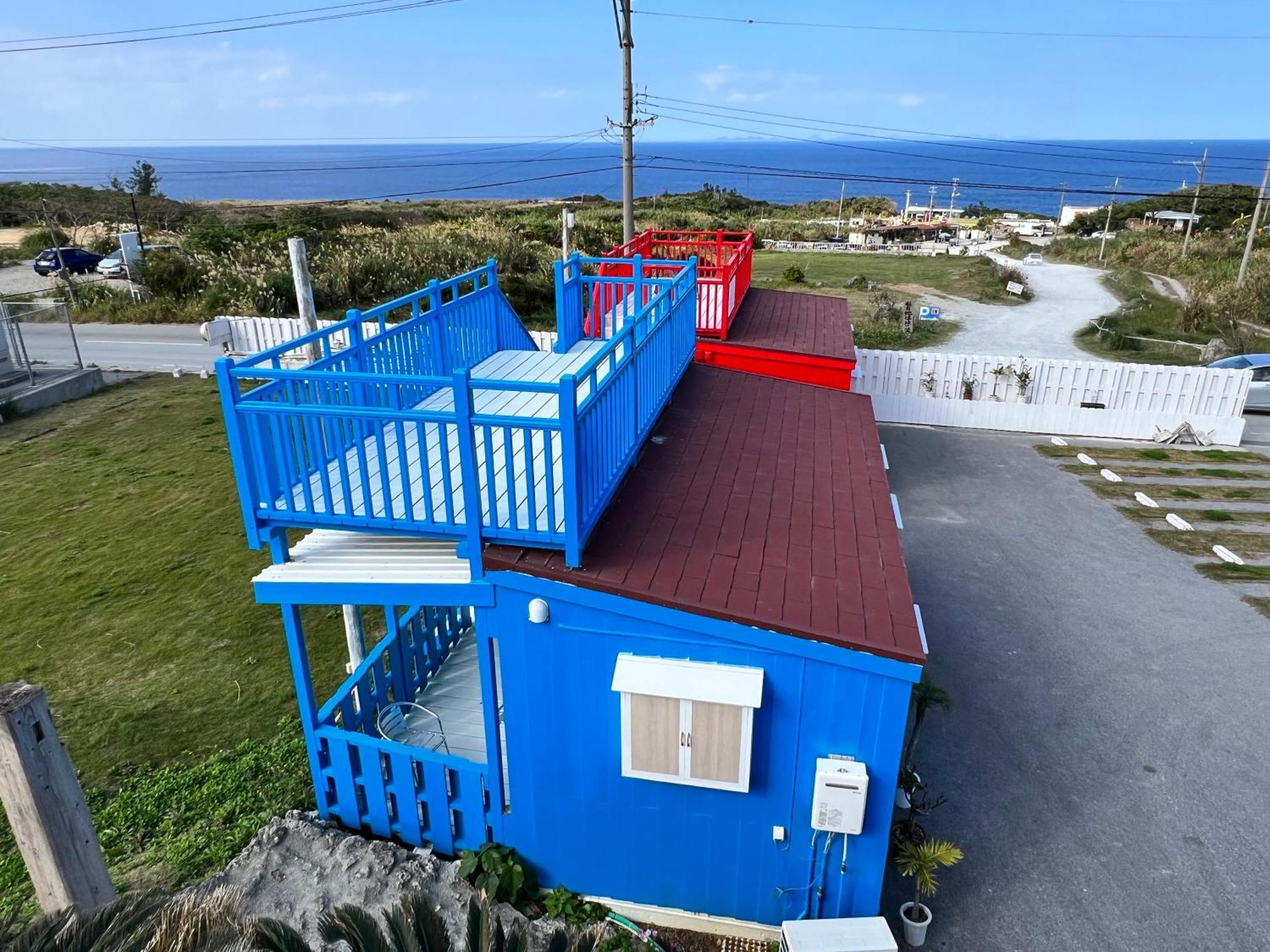 Hotel Shiawaseninaru Kourijima No Yado Nakijin Esterno foto